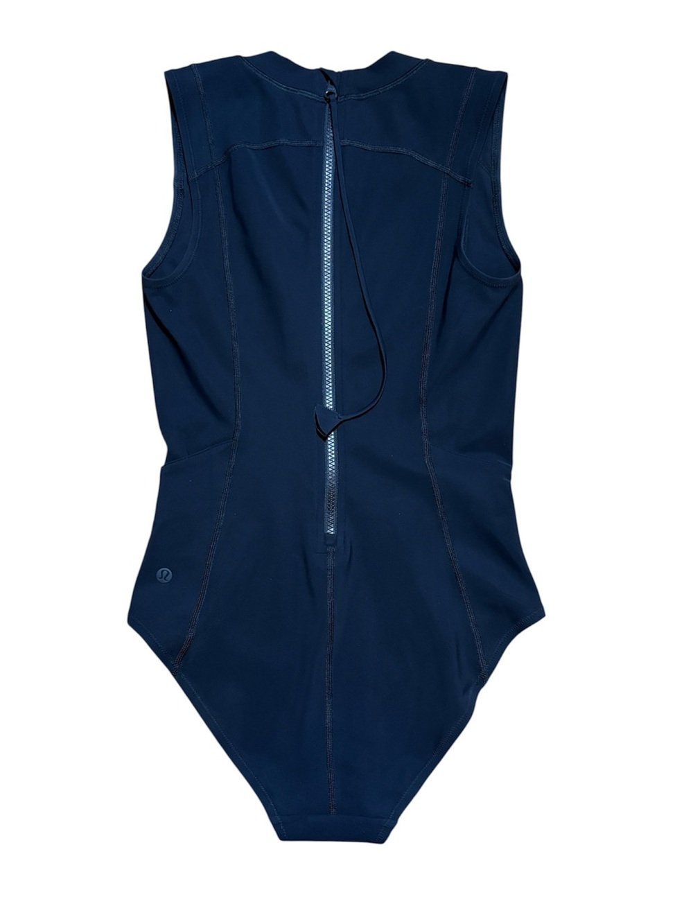 Lululemon Zip-Back Paddle Suit In black Sz 6 - Picture 2 of 15